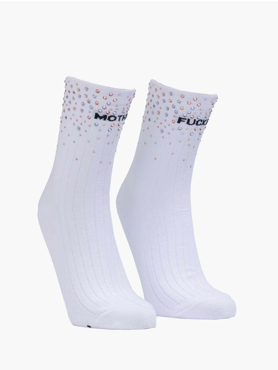 The Half Step Sock Mother F*cker Rhinestones Socks Mother 