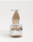 Jullian Platform Heel Soft Silver Metallic