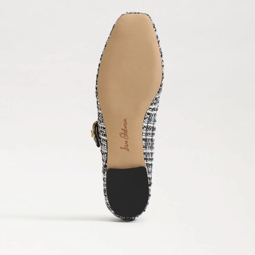 Michaela Mary Jane Flat Black Multi Flats - Ballet Sam Edelman 