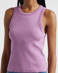 Cropped Jordyn Tank Orchid Dusk