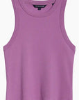 Cropped Jordyn Tank Orchid Dusk Tops - Tanks Veronica Beard 