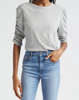 Waldorf Tee Heather Grey Tops - Blouses Veronica Beard 