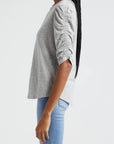 Waldorf Tee Heather Grey Tops - Blouses Veronica Beard 