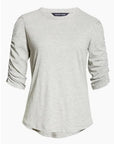 Waldorf Tee Heather Grey Tops - Blouses Veronica Beard 