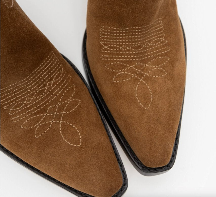 Wyoming Cognac Boots - Booties Oncept 