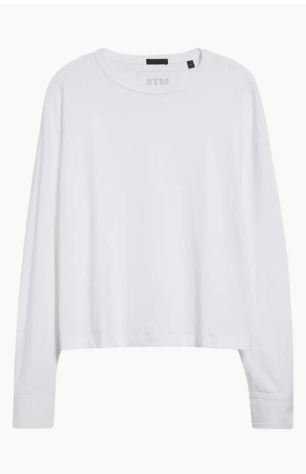 Heavyweight Cotton Jersey Top Tops - Blouses ATM 