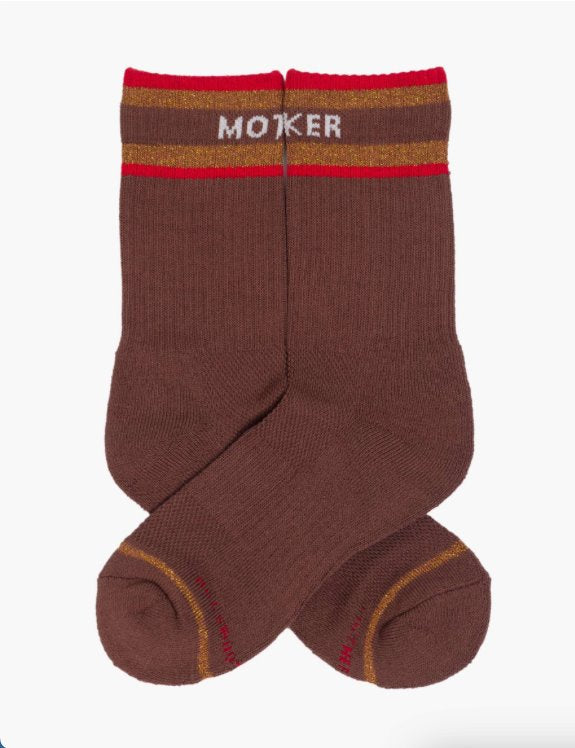 Baby Steps Mother F*cker Brown Socks Mother 