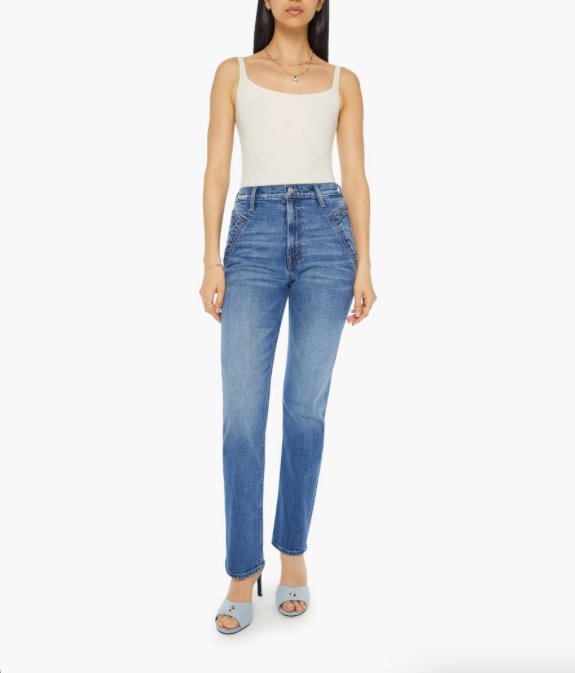 Triangle Smarty Pants Skimp Dream Team Denim - Straight Mother 