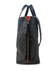 Bantham Tote Black Threaded Weave Tote & Satchel Kempton 