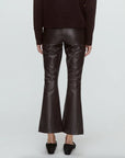 Carson High Rise Ankle Flare Dark Chocolate Denim - Cropped & Ankle Veronica Beard 