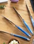 Set of 4 Laguiole Steak Knives Blue Home Decor - Tabletop French Home 