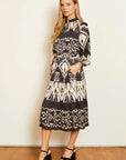 Julie Dress Ikat Tapestry Dresses - Midi Caballero 