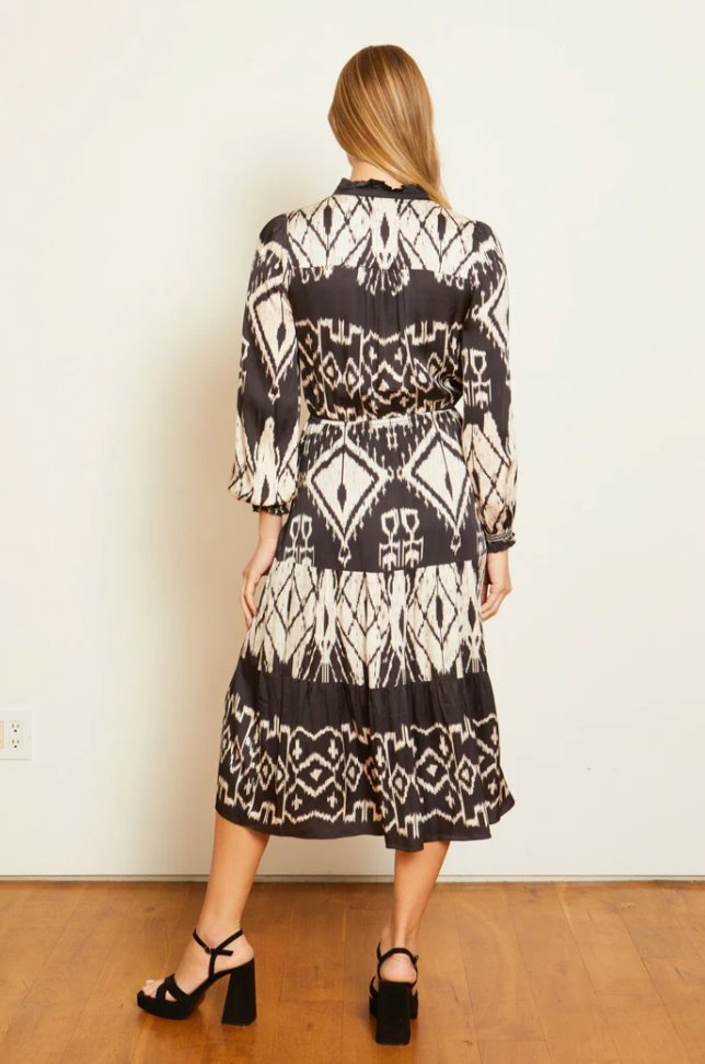 Julie Dress Ikat Tapestry Dresses - Midi Caballero 