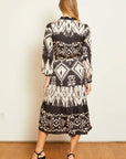 Julie Dress Ikat Tapestry Dresses - Midi Caballero 