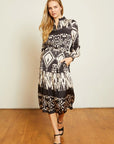 Julie Dress Ikat Tapestry Dresses - Midi Caballero 