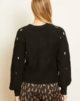 Camille Sweater Black Sweater - Crewneck Caballero 