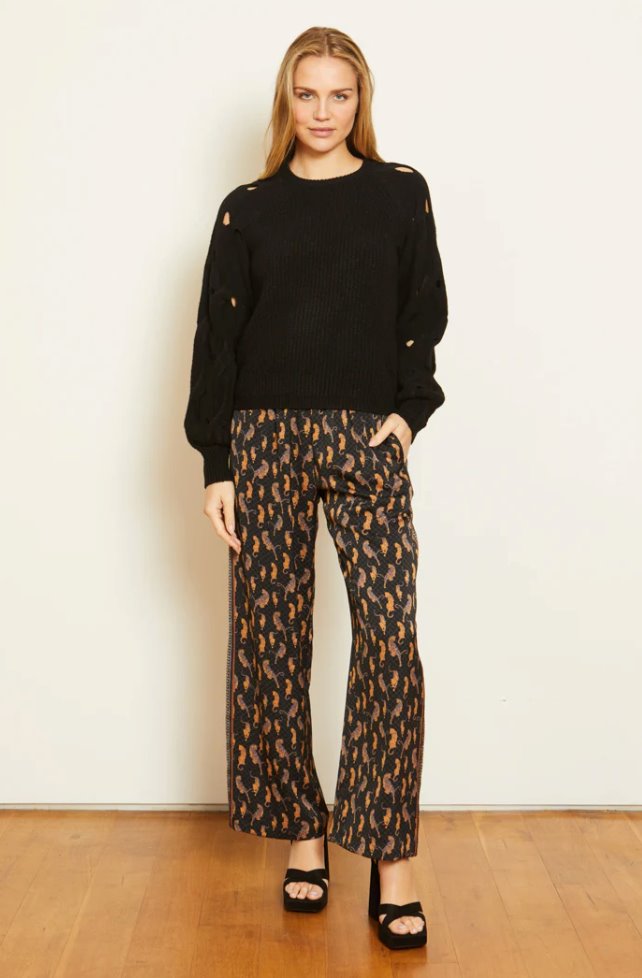 Max Pant Stamped Leopard Pants - Trousers Caballero 