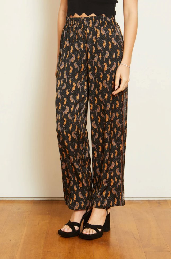 Max Pant Stamped Leopard Pants - Trousers Caballero 