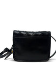 Mini Mia Bag Black Threaded Weave Crossbody Kempton 