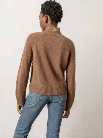 Full Sleeve Turtleneck Sweater Acorn Sweater - Turtleneck Lilla P 