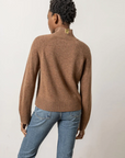 Full Sleeve Turtleneck Sweater Acorn