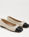 Marilyn Ballet Flat Modern Ivory/Black Flats - Ballet Sam Edelman 