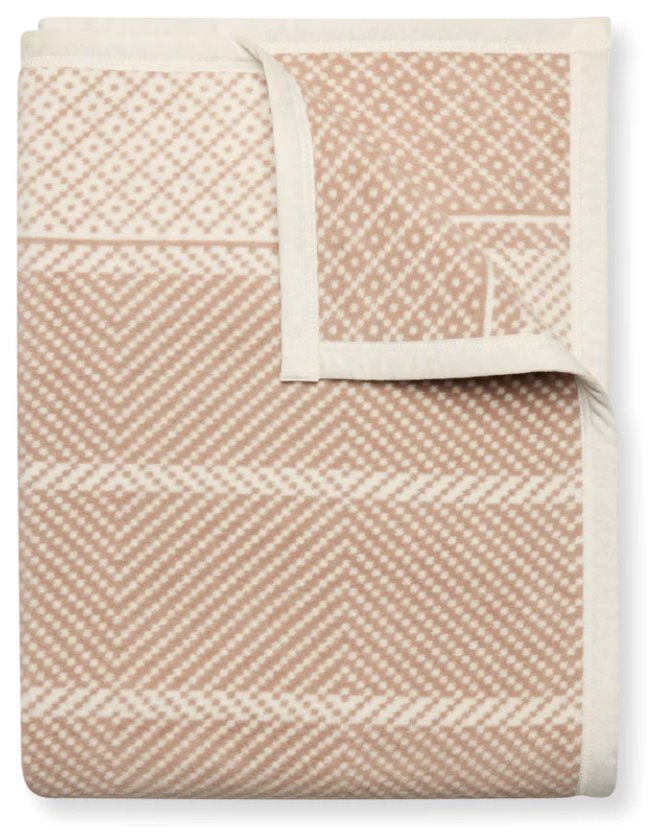 Old Port Herringbone Blanket Tan Home Decor - Towels & Blankets ChappyWrap 