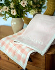 Harborview Herringbone Blush Blanket Midi Home Decor - Towels & Blankets ChappyWrap 