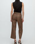 Brixton Pant Camel/Black Pants - Trousers Veronica Beard 