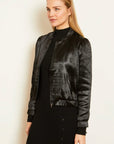 Lily Jacket Black Outerwear - Longsleeve Caballero 