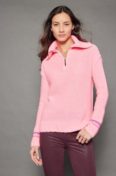 Powder Posh Cotton Candy Sweater - Crewneck Lisa Todd 