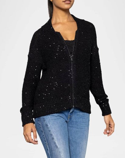 Shimmer & Shaker Bomber Black Outerwear - Longsleeve Lisa Todd 