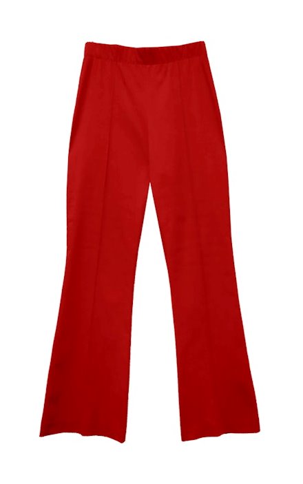 Sigourney Pintuck Pants Cherry Pants - Trousers Fifteen Twenty 