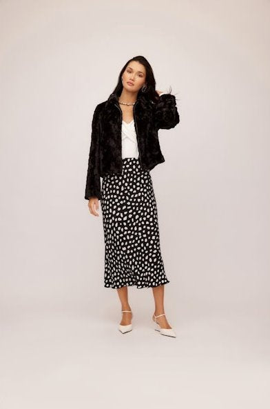 Mia Bias Skirt Dot Print Skirts - Midi Fifteen Twenty 