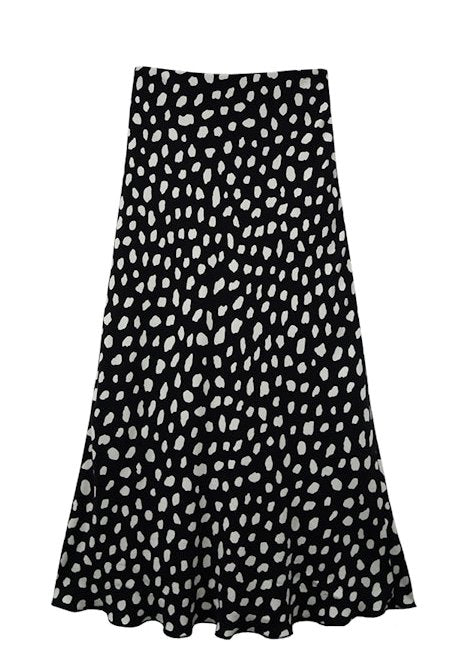 Mia Bias Skirt Dot Print Skirts - Midi Fifteen Twenty 