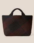 St. Barths Medium Tote Plaid Siena