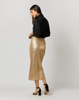 Ruby Skirt Platino Sequin