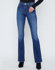 Selma High Rise Sleek Baby Boot Haven Denim - Flare & Wide Leg L'Agence 