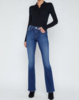 Selma High Rise Sleek Baby Boot Haven Denim - Flare & Wide Leg L'Agence 