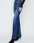 Selma High Rise Sleek Baby Boot Haven Denim - Flare & Wide Leg L'Agence 