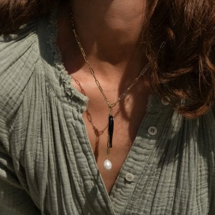 Fortuna Lariat Necklace Necklaces Thatch 