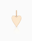 Amaya Heart Charm 14K Gold Plated Necklaces Thatch 