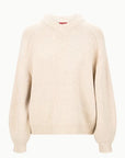 Wilson Sweater Oatmeal Sweater - V-Neck Staud 