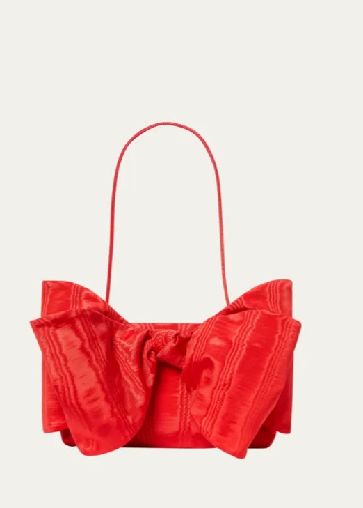 Valerie Bow Clutch Red Clutch Loeffler Randall 