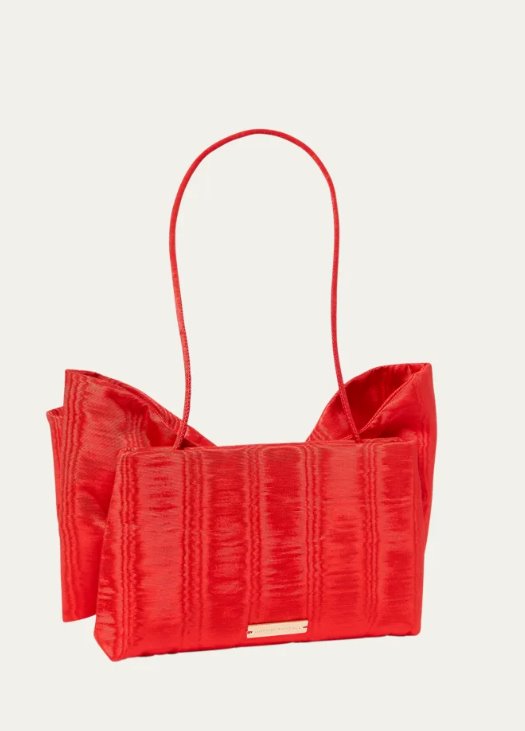 Valerie Bow Clutch Red Clutch Loeffler Randall 