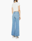 The Twister Skimp Horseback To Quarterback Denim - Flare & Wide Leg Mother 