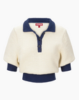 Altea Sweater Ivory/Navy