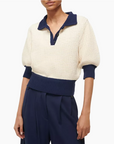 Altea Sweater Ivory/Navy