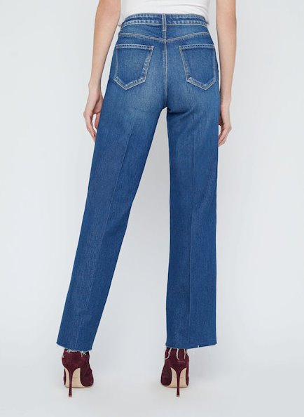 Tiana High Rise Wide Leg Ladera Denim - Straight L'Agence 