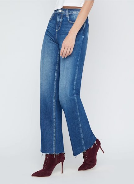 Tiana High Rise Wide Leg Ladera Denim - Straight L'Agence 